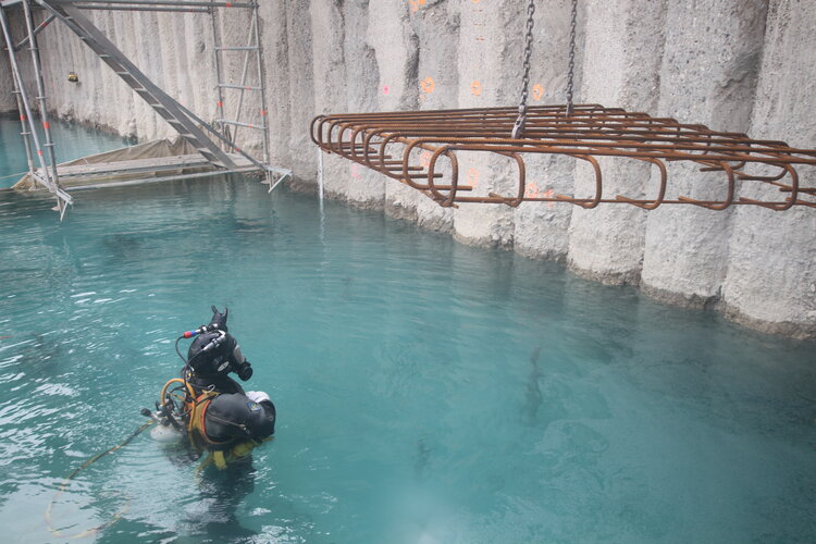 Sous l'eau, il faut du cœur et de l'imagination