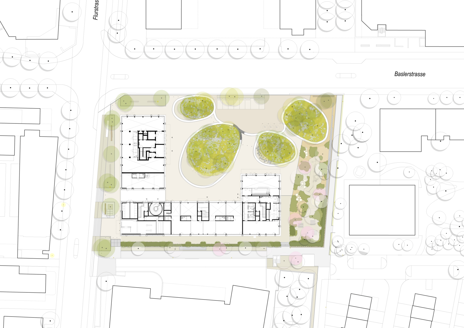 Situationsplan Erdgeschoss