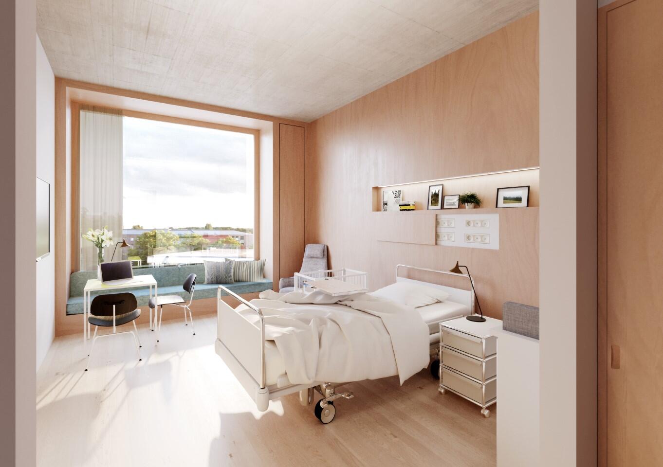 Visualisierungen Neubau und Zimmer