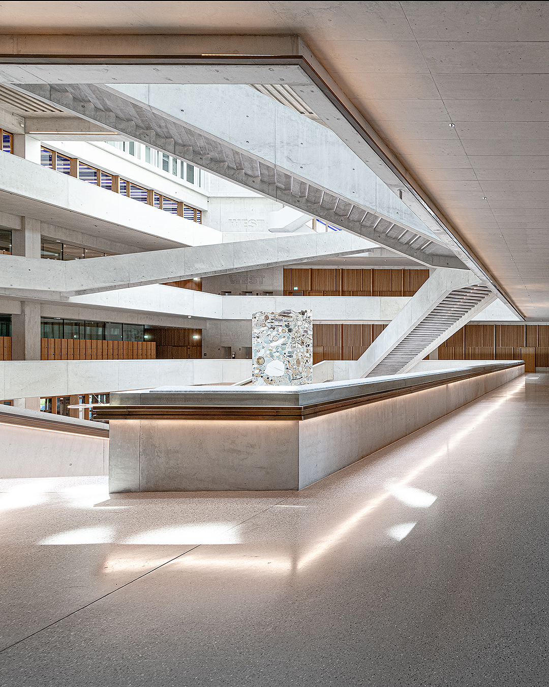 Galerie: bauteilaktivierung als energiespeicher