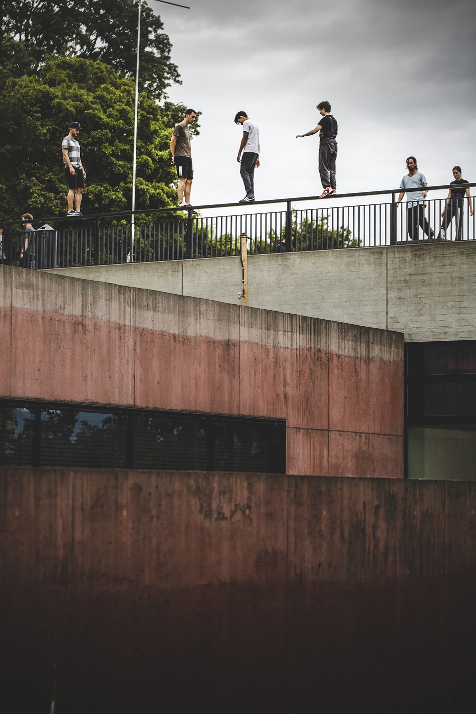 Galerie: Balance mit Beton