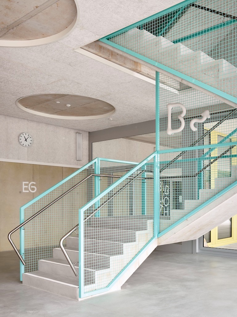 Treppenaufgang. Bilder: Lukas Murer