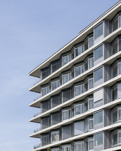 Das Resultat? Das &laquo;Miteinanderhaus&raquo; mit 130 Wohnungen, ausgezeichnet mit dem Building Award in der Kategorie &laquo;Hochbau&raquo;.