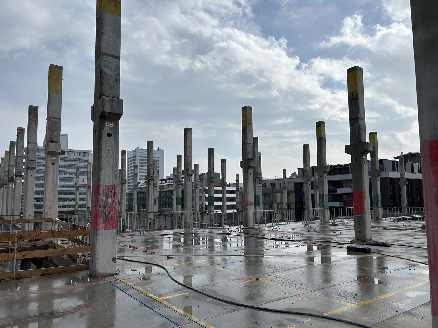 Impressionen vom R&uuml;ckbau. Bilder Betonsuisse, Pierre Marmy / Solanellas Van Noten Meister