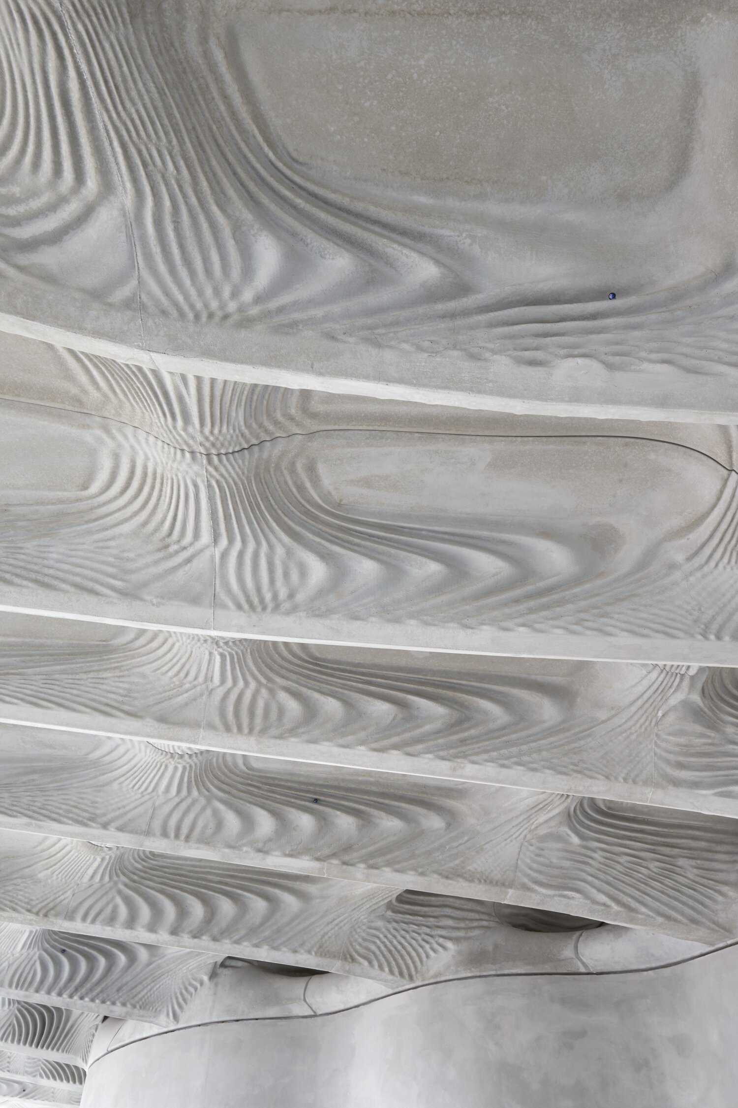 Smart Slab, diese Geschossdecke erm&ouml;glicht eine Materialersparnis von 70 Prozent im Vergleich zu herk&ouml;mmlichen Methoden.