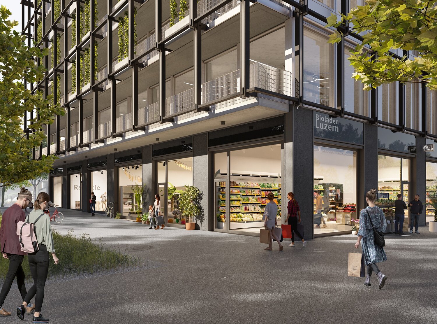 Impressionen der zuk&uuml;nftigen R&ouml;sslimatt (Bildquelle: SBB AG)