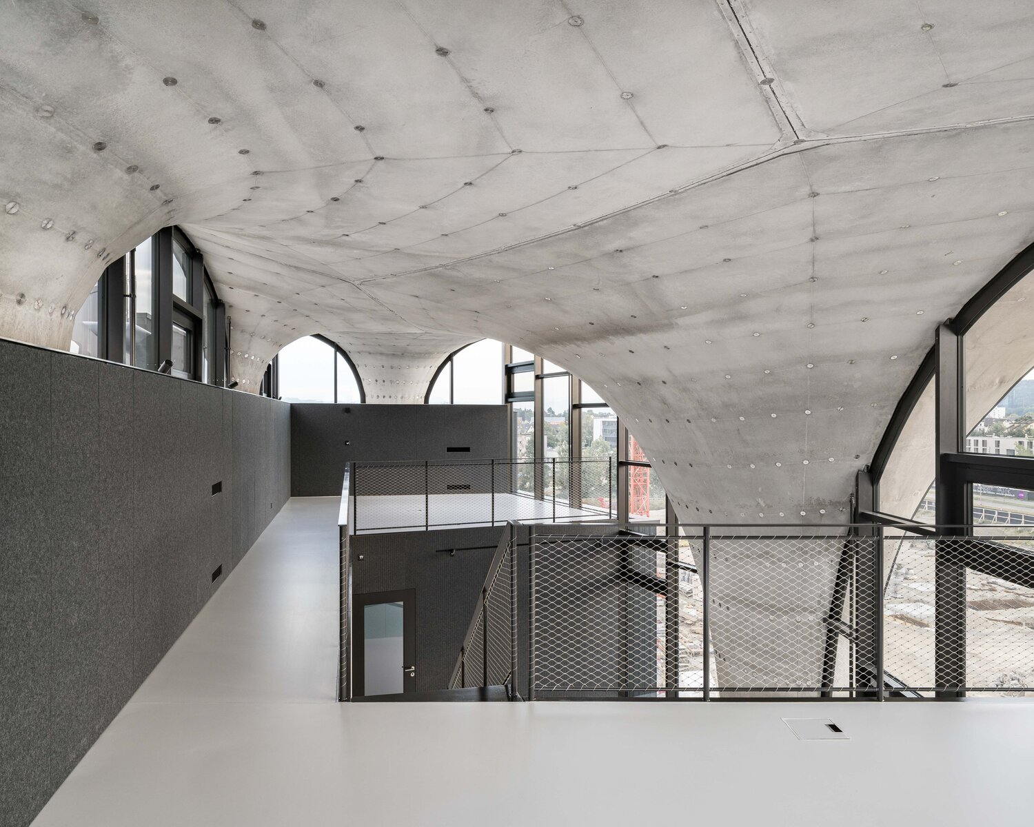 HiLo: Sicht aus dem Obergeschoss in Richtung Osten. Foto: Roman Keller