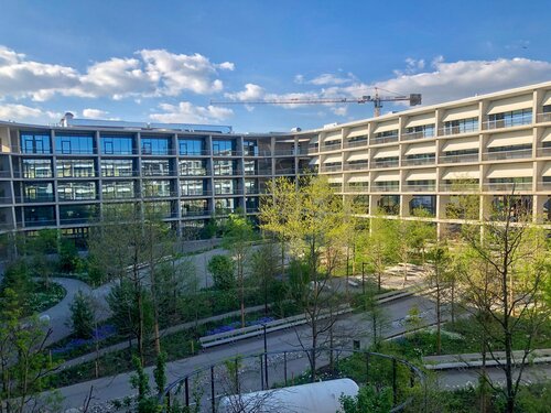 Impressionen des Main Campus - Bilder BETONSUISSE - entstanden im Rahmen der Open House Veranstaltung