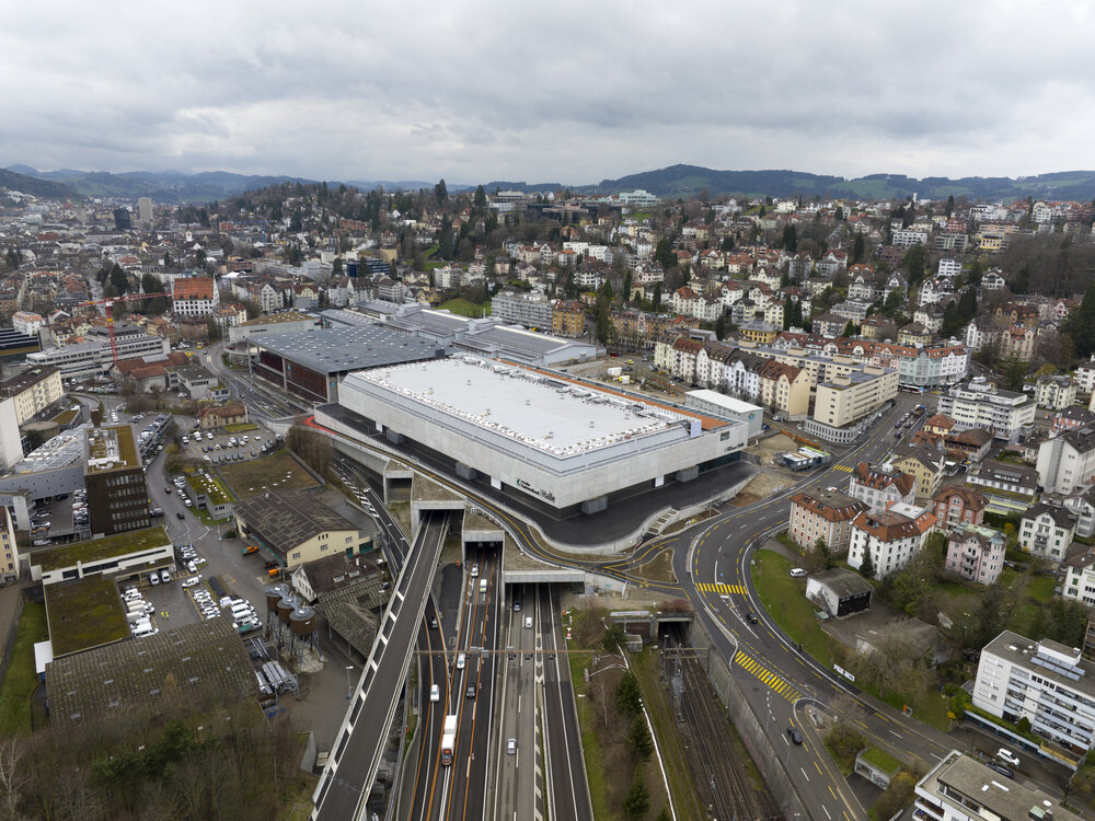 Wie Nachhaltigkeit bei der gr&ouml;ssten, st&uuml;tzenfreien Halle der Ostschweiz funktioniert