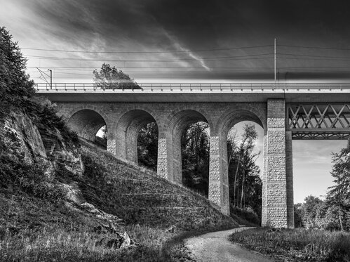 Bildergalerie Saaneviadukt