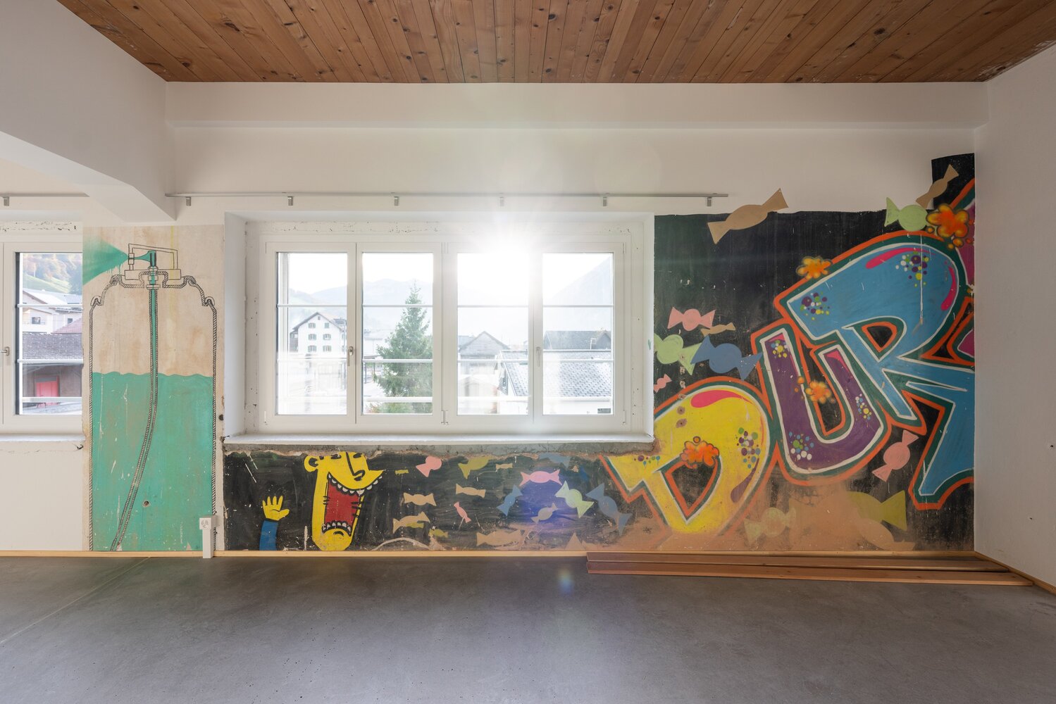 In den neuen Loftwohnungen der M&uuml;hle Gr&uuml;sch treffen Geschichte und Gegenwart aufeinander.