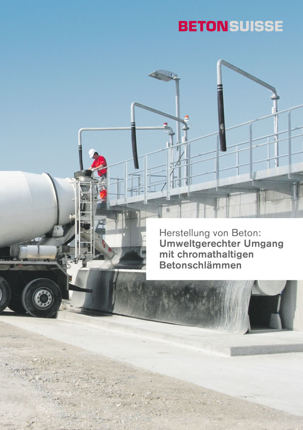Umweltgerechter Umgang mit chromathaltigen Betonschl&auml;mmen