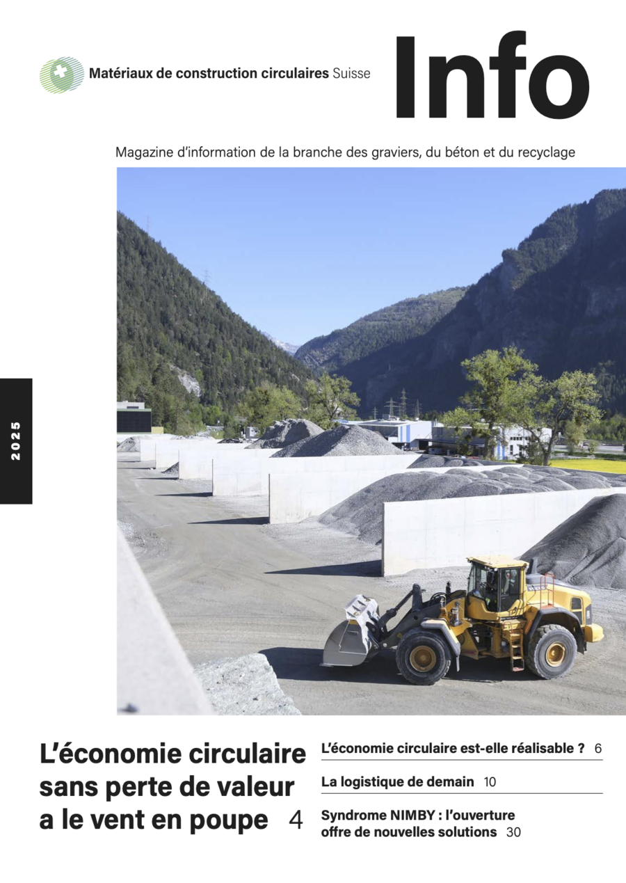 Magazin d'information de la branche des graviers, du b&eacute;ton et du recyclage