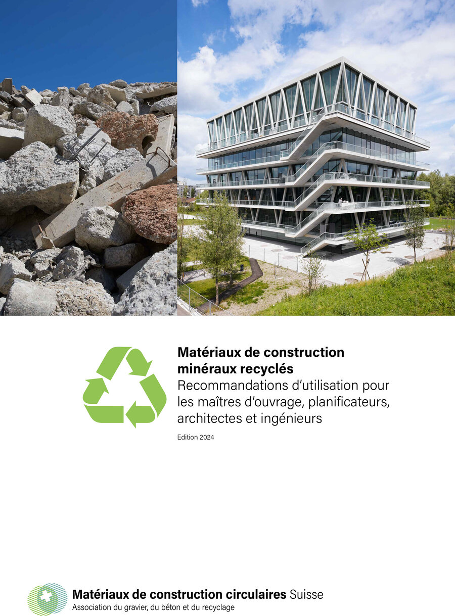 Mat&eacute;riaux de construction min&eacute;raux recycl&eacute;s