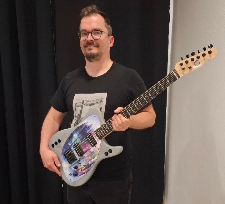 E-Gitarren aus Carbonbeton