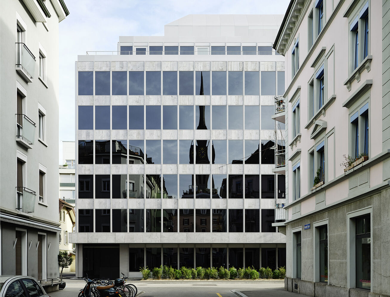 Auszeichnung Hochbau B&uuml;rohaus M&uuml;llerstrasse